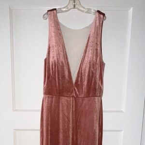 Jenny Yoo Logan velvet bridesmaid dress from BHLDN